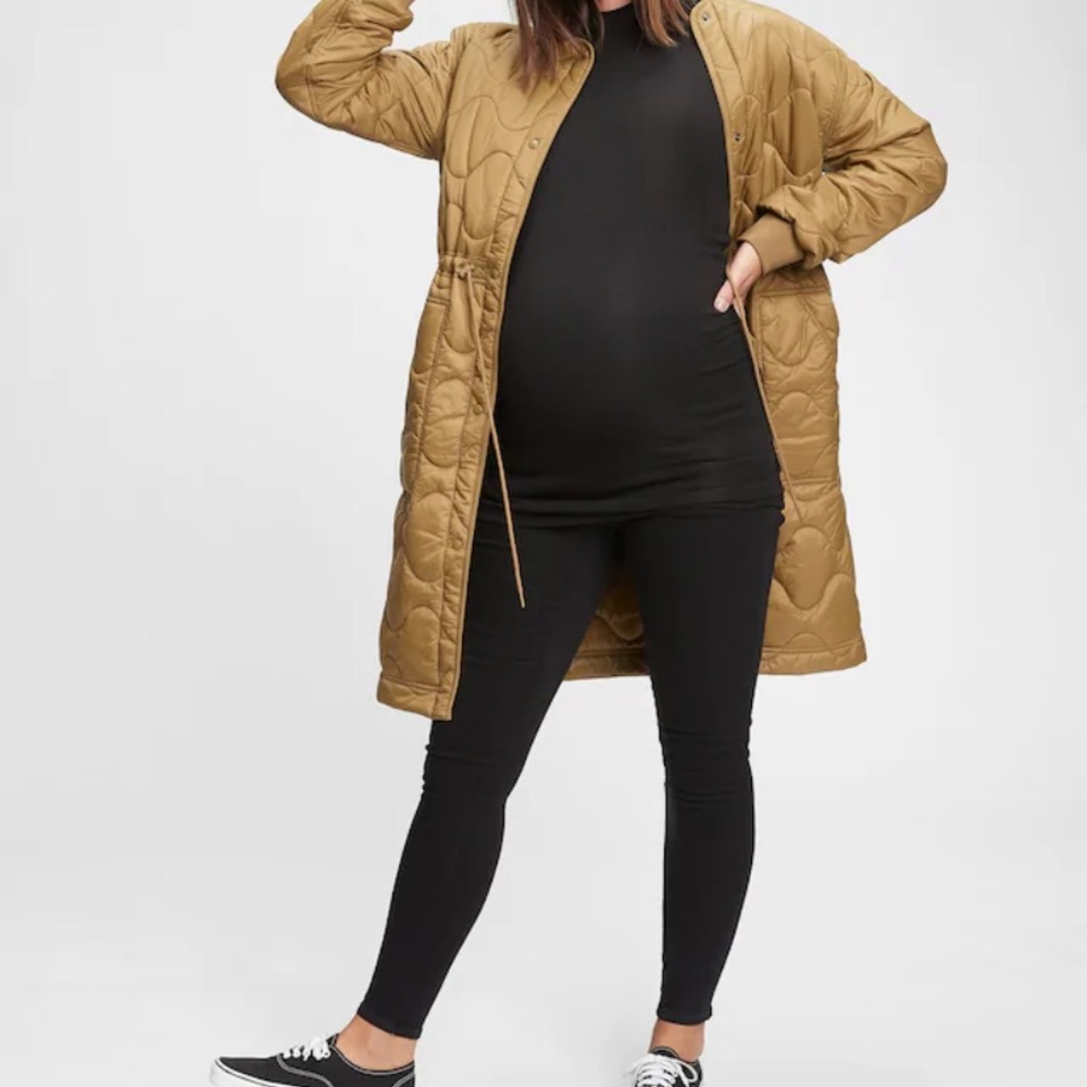 Gap maternity full panel favorite jeggings 4